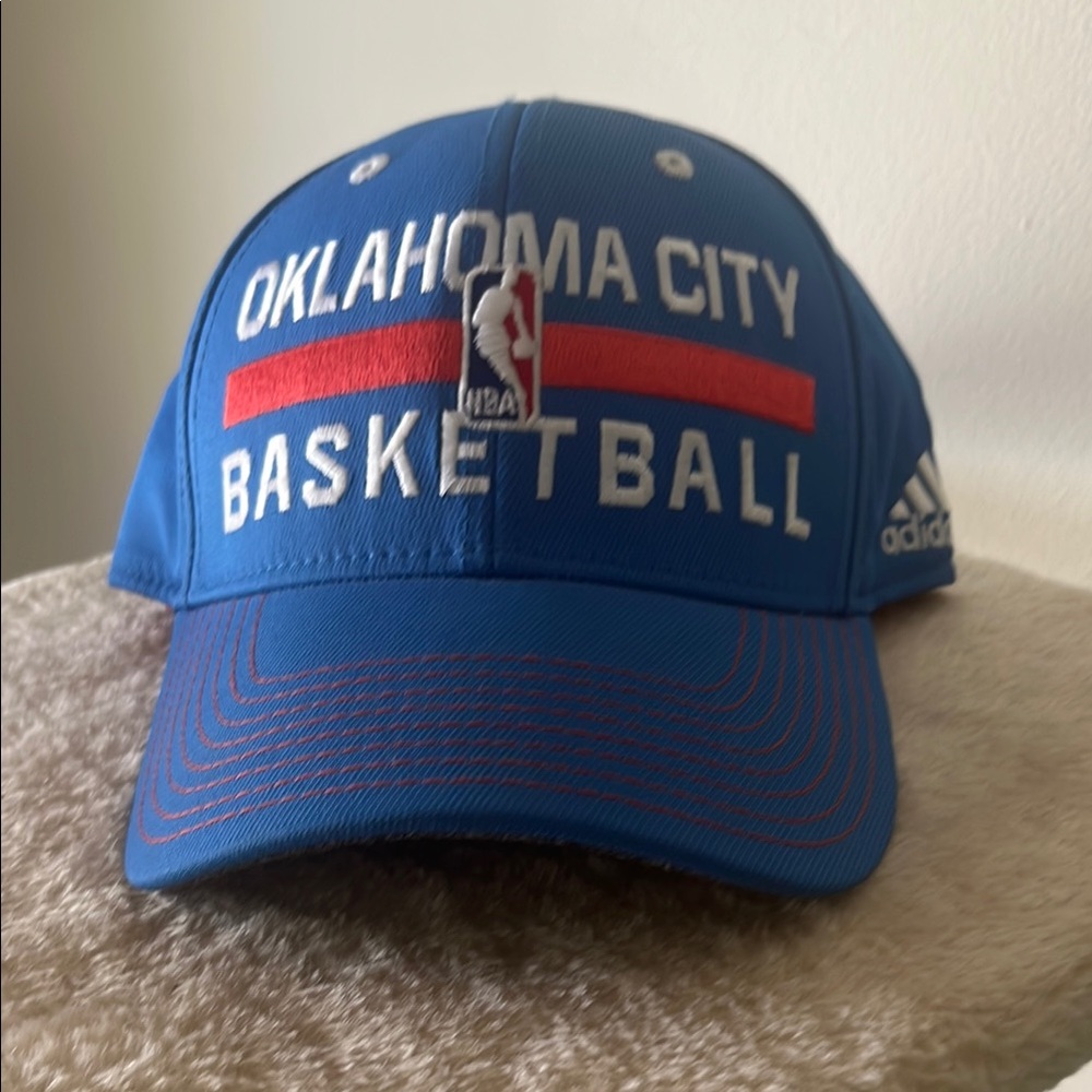 Adidas Oklahoma City Blue Basketball Cap